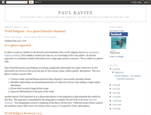 Tablet Screenshot of kavitz.com